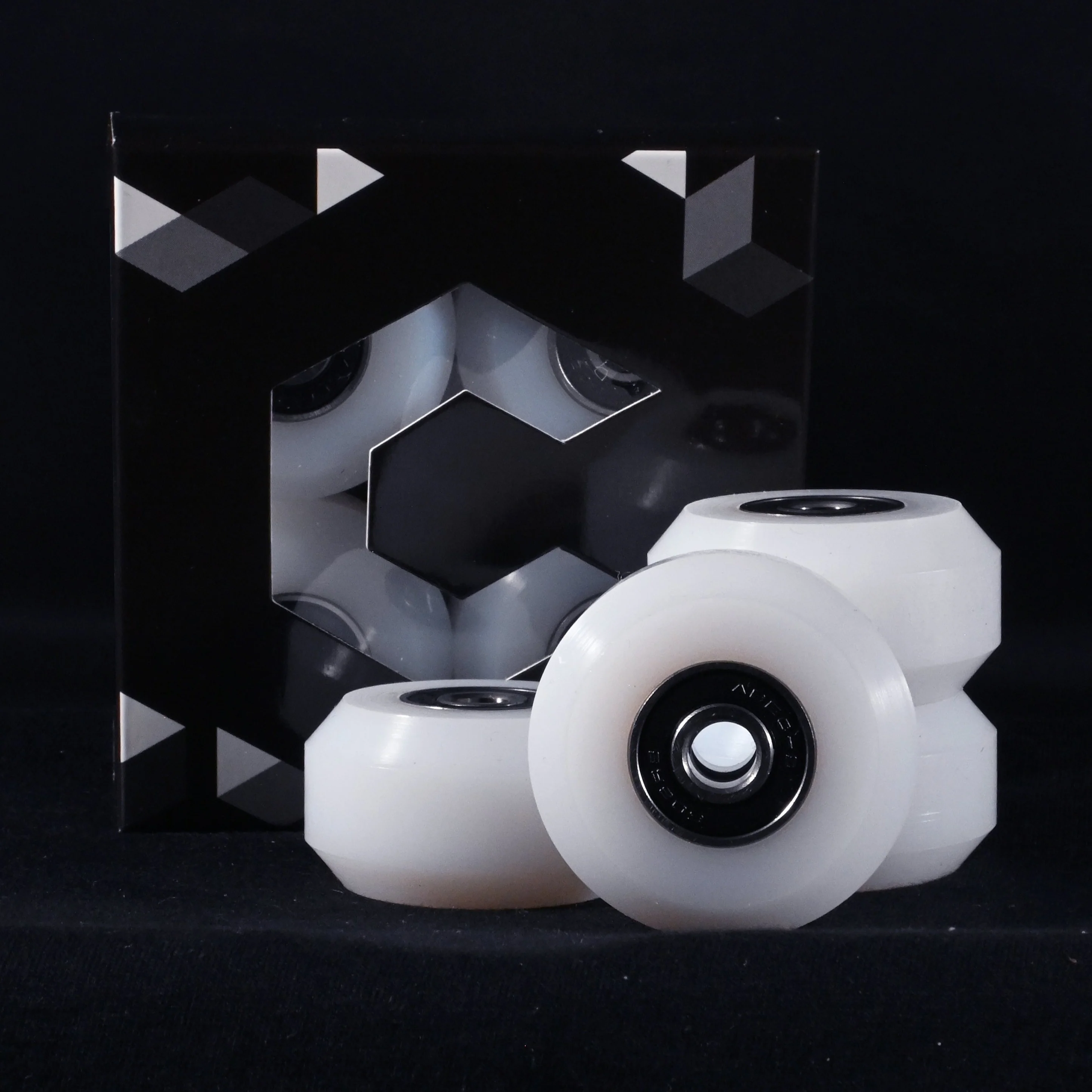 Antirocker wheel, 46mm / UHMW — White