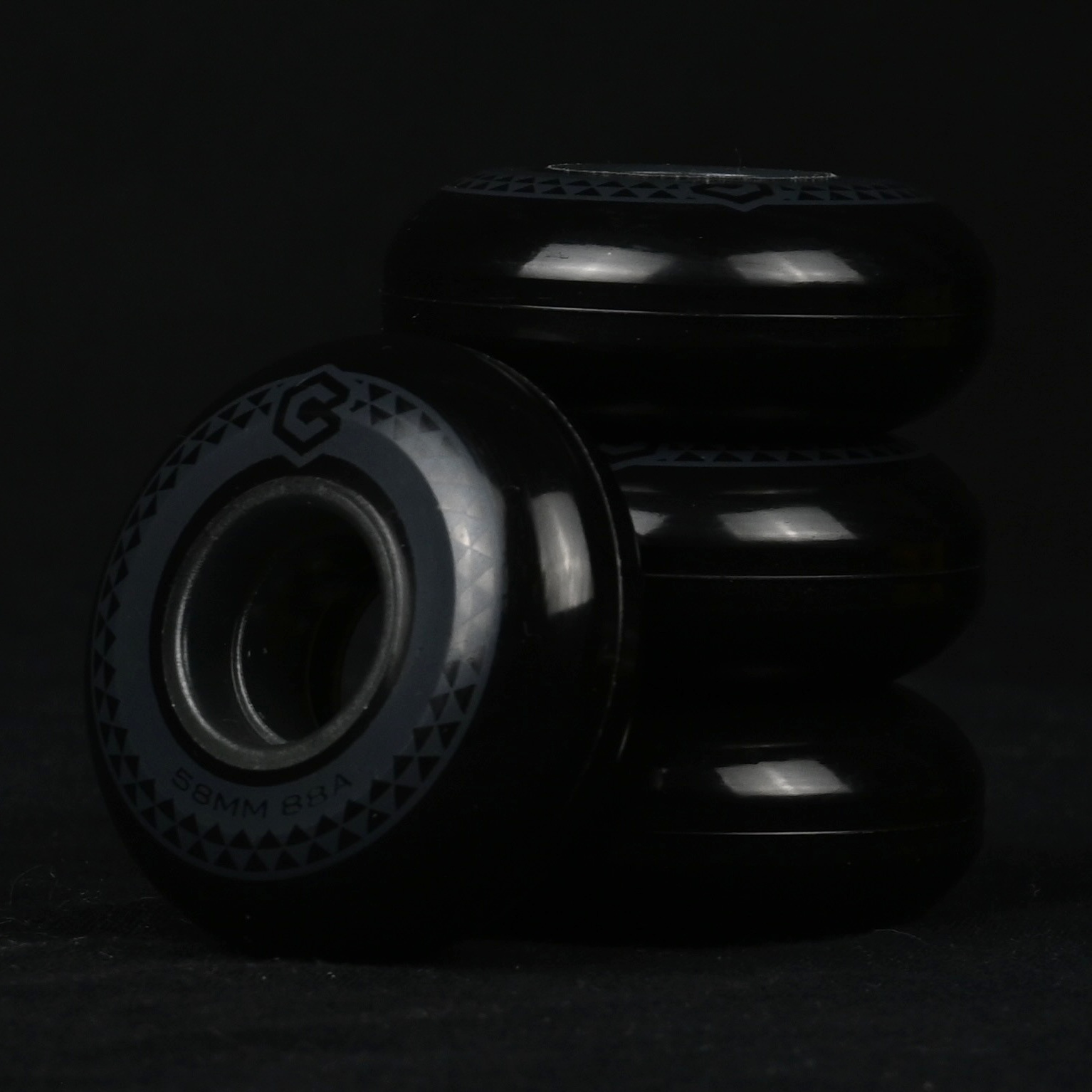 Team wheel, 58mm / 88A — Black