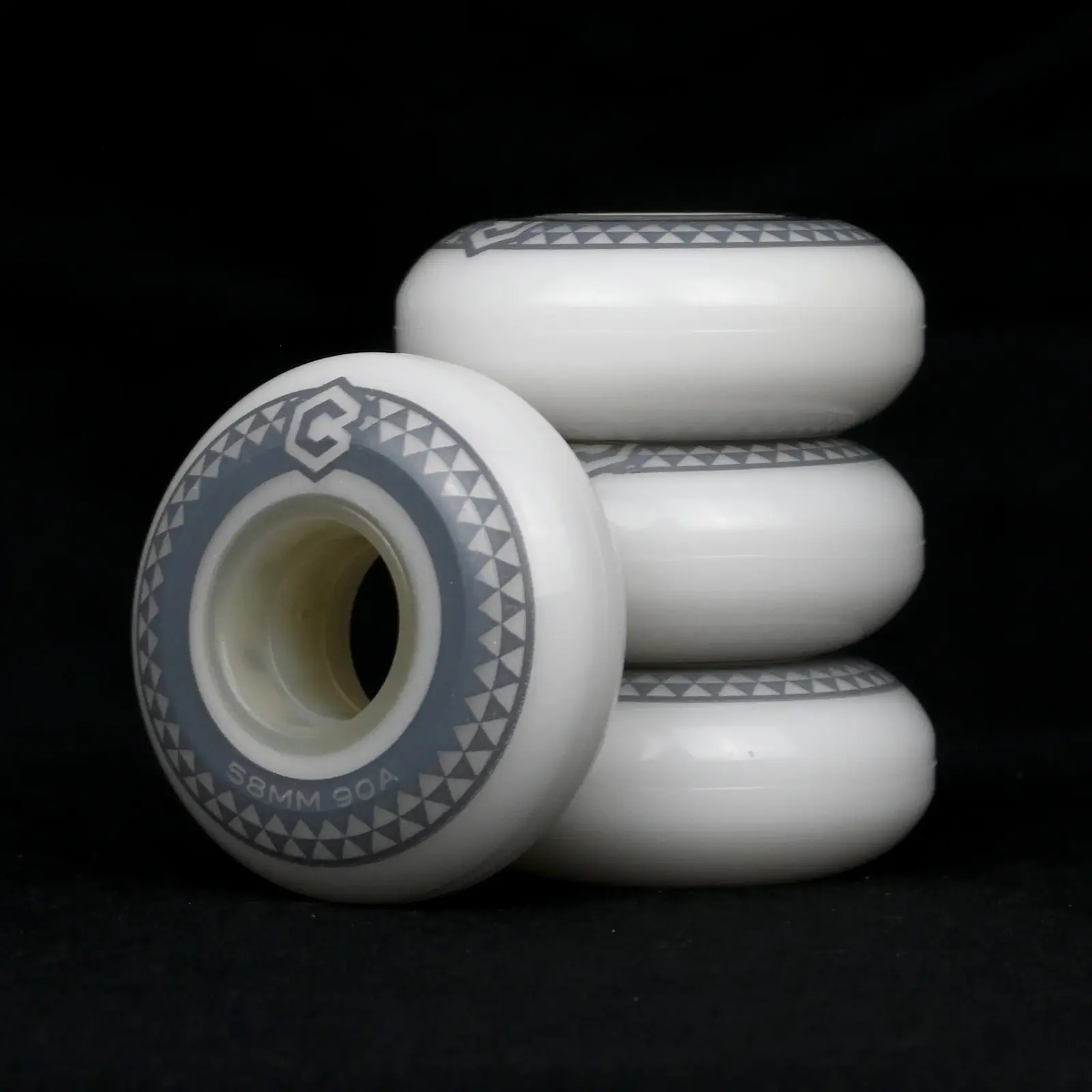 Team wheel, 58mm / 90A — White