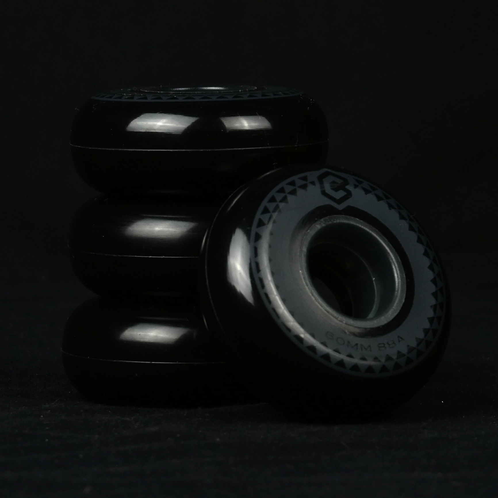 Team wheel, 60mm / 88A — Black