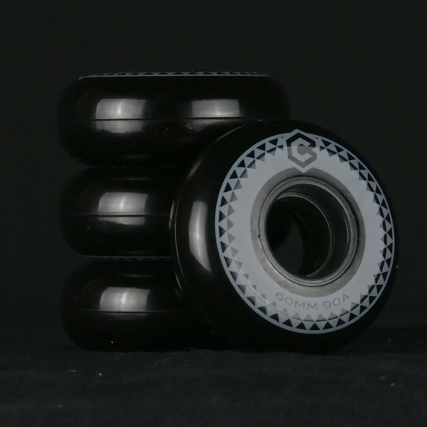 Team wheel, 60mm / 90A — Black